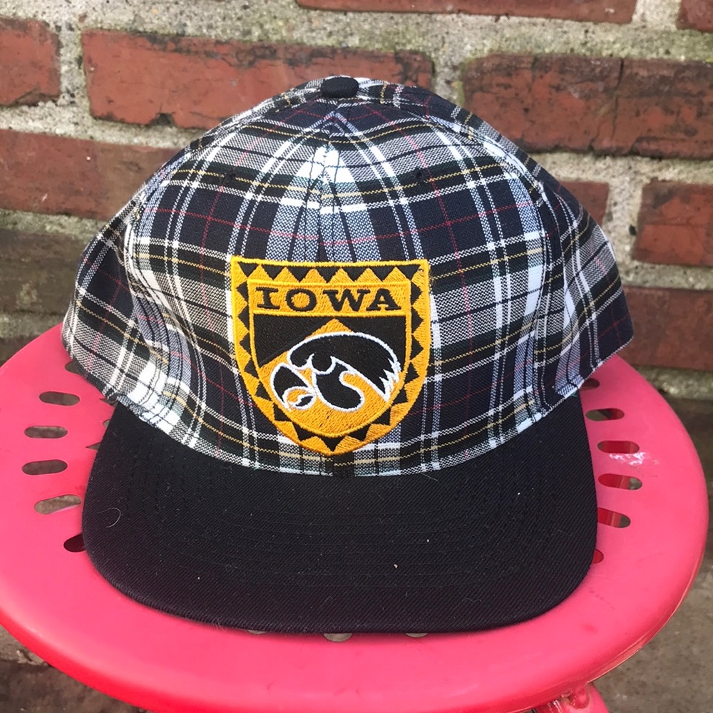 Plaid Iowa Ballcap